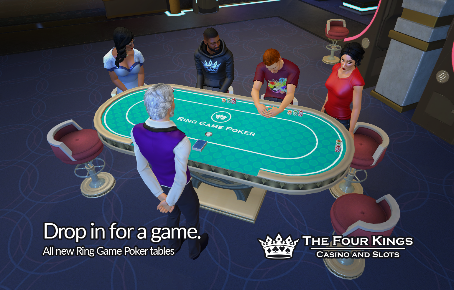 February Update Ring Poker The Four Kings Casino and Slots